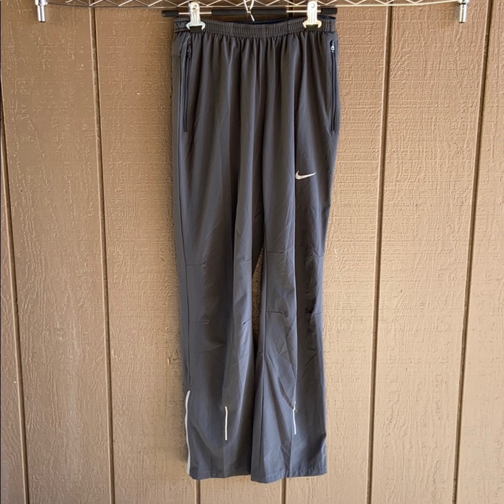 Nike Dri-fit workout pants reflective stripes